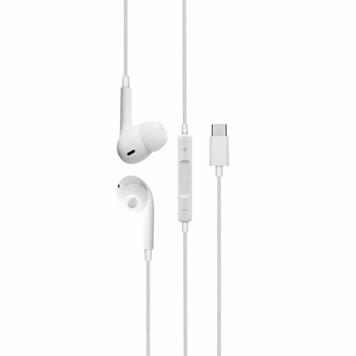 Auriculares DCU 34151010 Blanco 1 Auriculares DCU 34151010 Blanco 1