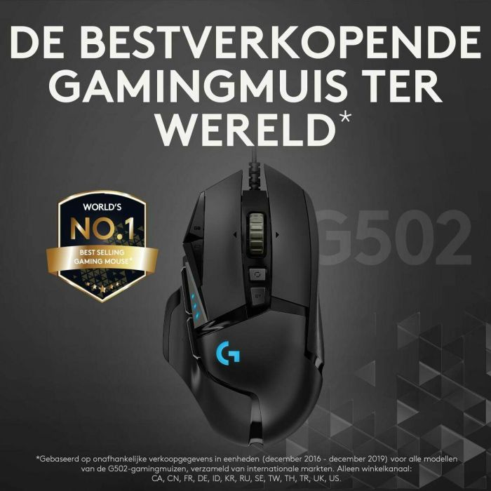 Ratón Logitech 910-005471 Negro 16000 dpi 25600 dpi 9 Ratón Logitech 910-005471 Negro 16000 dpi 25600 dpi 9