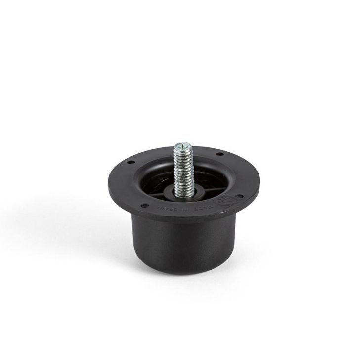 Indaux Pata Niveladora Sandy M8 Acabado Negro Altura 45-70mm 1