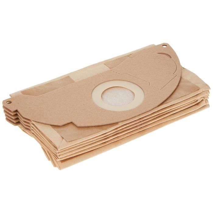 KÄRCHER Bolsa de filtro de papel, paquete de 5 3 KÄRCHER Bolsa de filtro de papel, paquete de 5 3