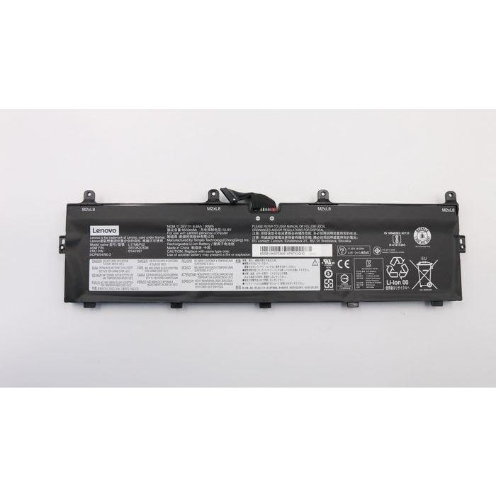 Lenovo Internal lithium-ion battery, 6-cell design, 99Wh capacity, suitable for Lenovo systems, reliable power source. Lenovo Internal lithium-ion battery, 6-cell design, 99Wh capacity, suitable for Lenovo systems, reliable power source.