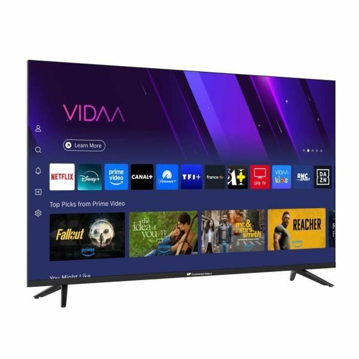 Continental Edison CELED43SVQLD25B6 Televisor QLED 43'' (109 cm) UHD 4K 3840x2160 SMART VIDAA 3xHDMI 2xUSB