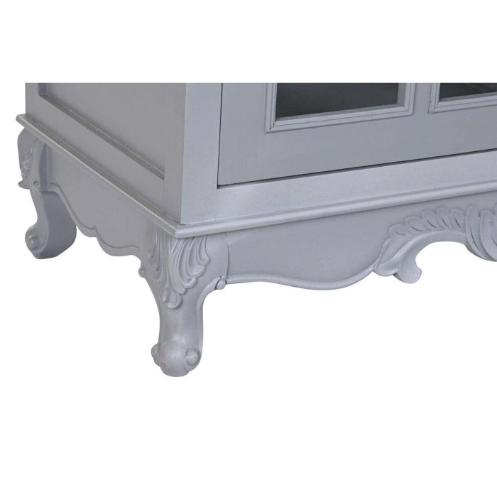 Vitrina Tradicional DKD Home Decor Gris 39.5 x 193.5 x 100 cm 4