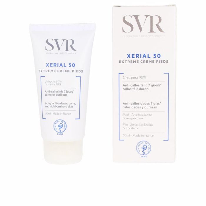 SVR LABORATOIRE DERMATOLOGIQUE XERIAL 50 extreme Crema Pies 50 ml - Suaviza Durezas y Callosidades Resistentes 1
