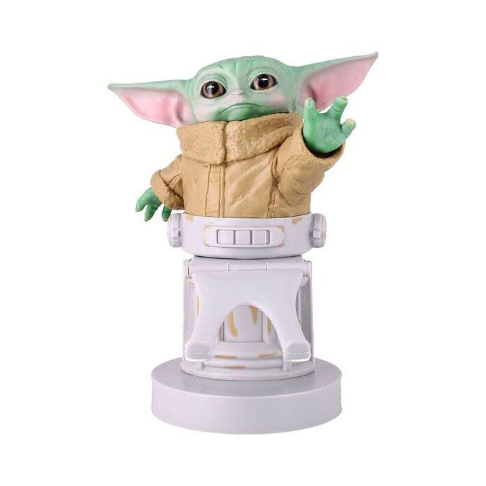 EXQUISITE GAMING Soporte Cable Guy The Child "Grogu" The Mandalorian 21cm para Mando y Móvil Compatible PlayStation, Xbox, iPhone