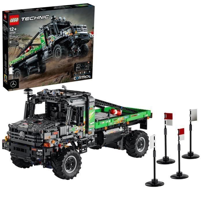 LEGO 42129 Technic Mercedes-Benz Zetros 4x4 Camión de Prueba, Coche de Control Remoto, Camión de Juguete, App Control