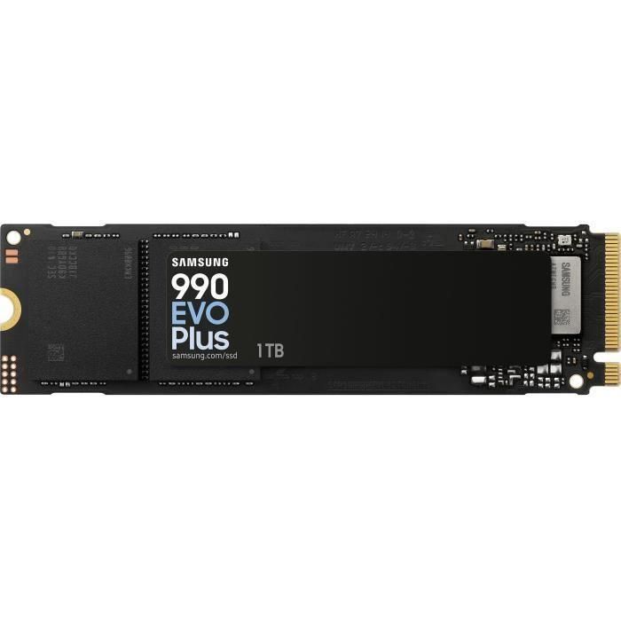 Disco SSD Samsung 990 EVO Plus 1TB/ M.2 2280 PCIe 5.0/ Compatible con PS5 y PC/ Full Capacity