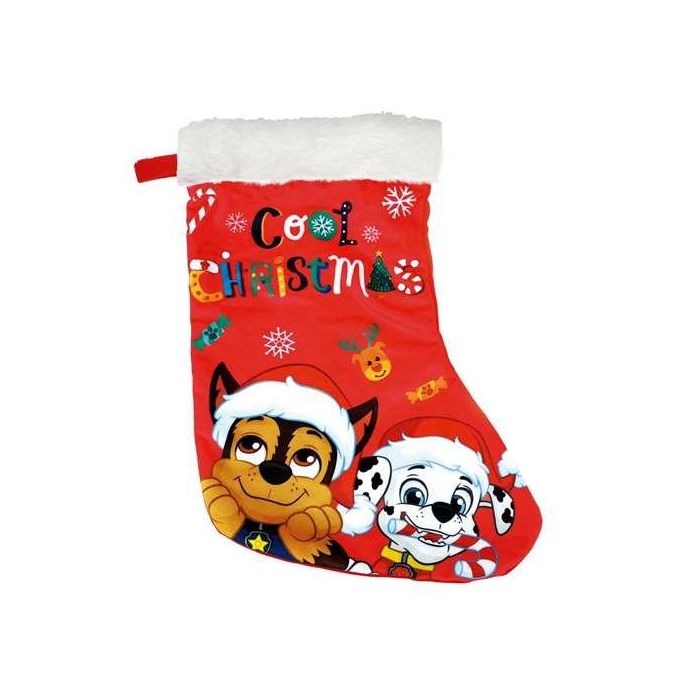 Calcetin papa noel 42cm paw patrol "friendship" Calcetin papa noel 42cm paw patrol "friendship"