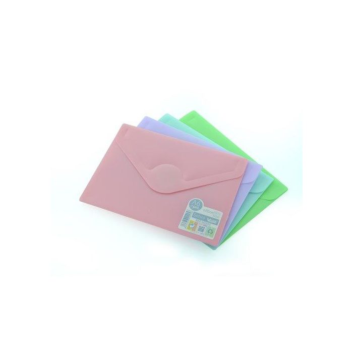 Dosier Sobre Office Box Pp V-Lock A6 Blush Surtido (4 Col.) 10 unidades