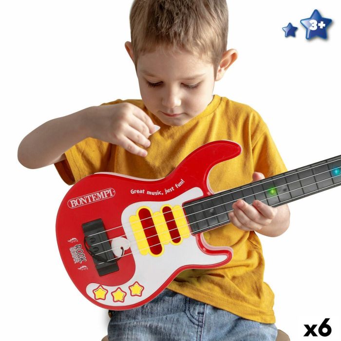 Guitarra Infantil Bontempi 17 x 51 x 5 cm (6 Unidades) 12 Guitarra Infantil Bontempi 17 x 51 x 5 cm (6 Unidades) 12