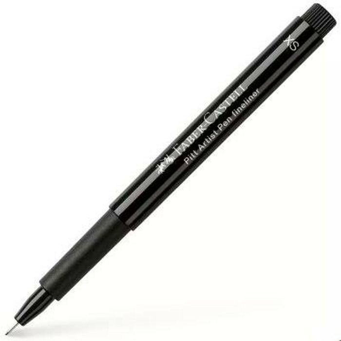 Rotulador permanente Faber-Castell Pitt Artist Rotulador permanente Negro (10 Unidades) 1