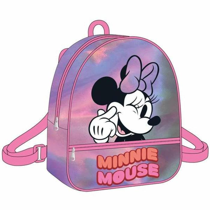 Cerdá Mochila Casual Iridiscente Minnie 23 x 20 x 8 cm Rosa 10 Cerdá Mochila Casual Iridiscente Minnie 23 x 20 x 8 cm Rosa 10