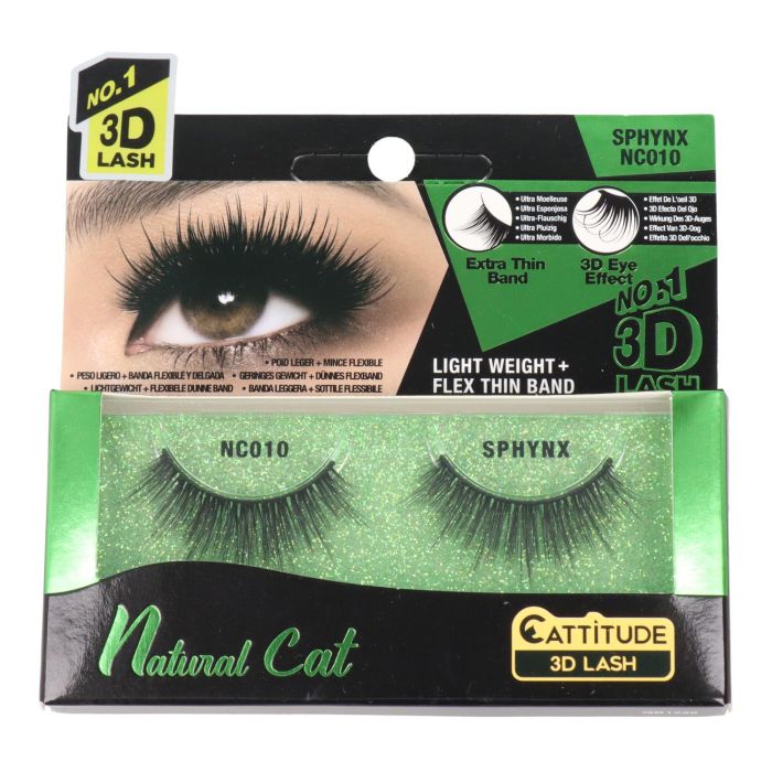 Ebin New York Pestañas Postizas 3D Sphynx Natural Cat Lash Chloe Ebin New York Pestañas Postizas 3D Sphynx Natural Cat Lash Chloe