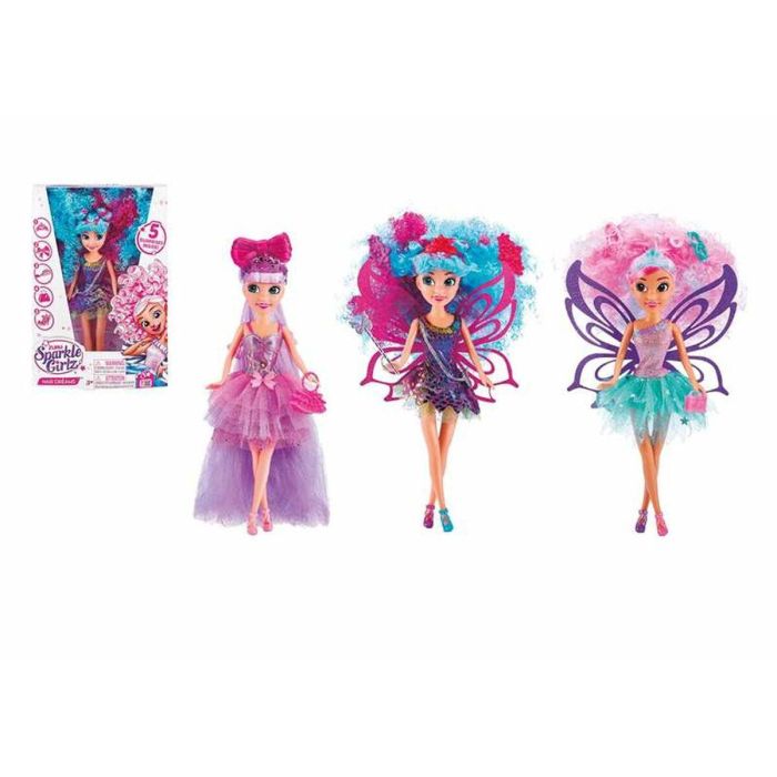 Muñeca sparkle girlz cabello soñado 25cm - modelos surtidos