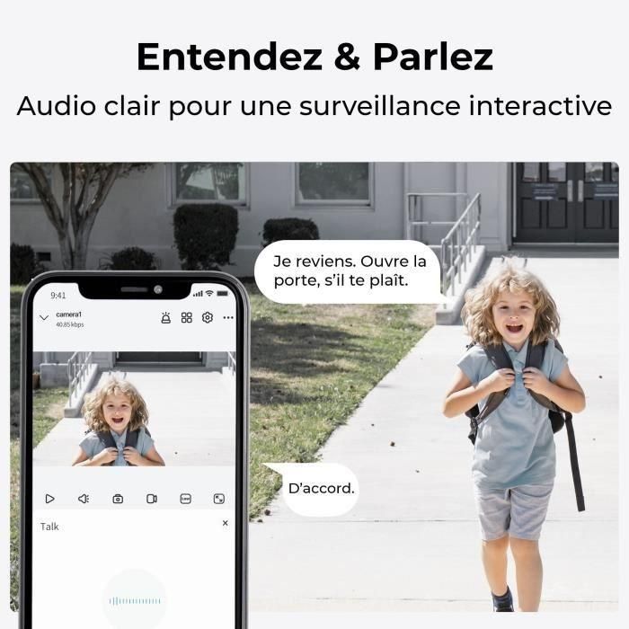 Reolink B310 Cámara de Seguridad Exterior con Panel Solar Blanco 5 Reolink B310 Cámara de Seguridad Exterior con Panel Solar Blanco 5