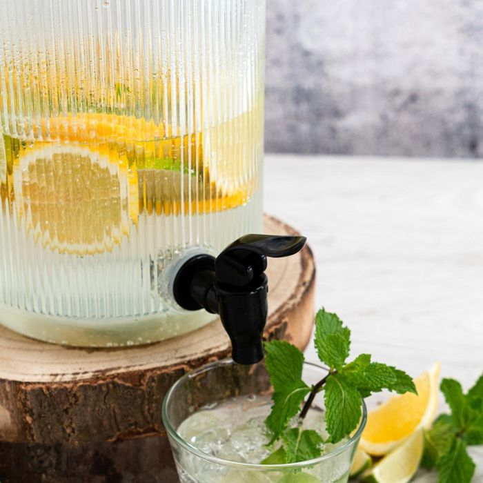 Dispensador de Bebidas Vidrio Maison Quid 4 L 2 Dispensador de Bebidas Vidrio Maison Quid 4 L 2