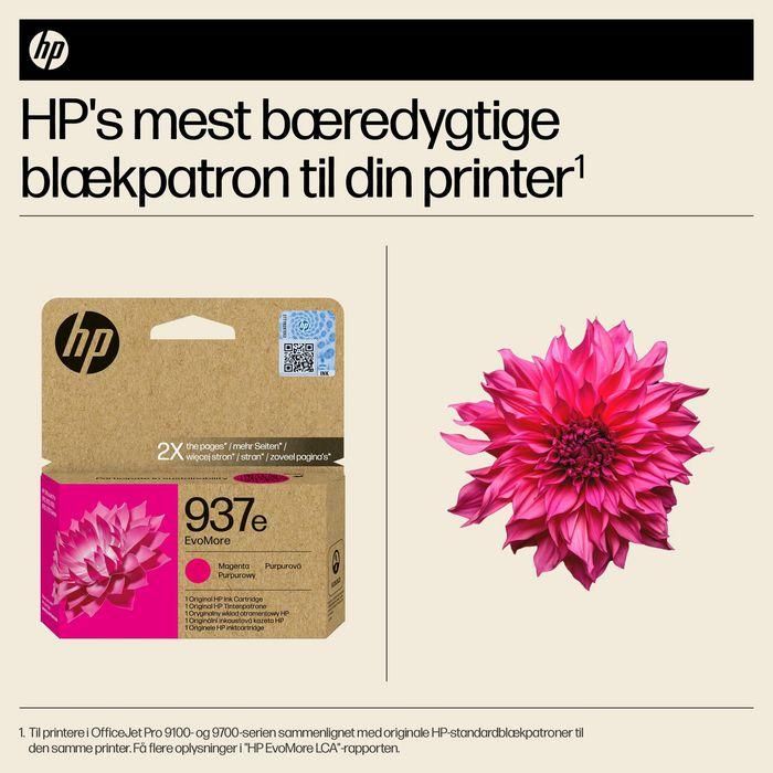 HP 937e EvoMore Magenta Original Ink Cartridge 31 HP 937e EvoMore Magenta Original Ink Cartridge 31