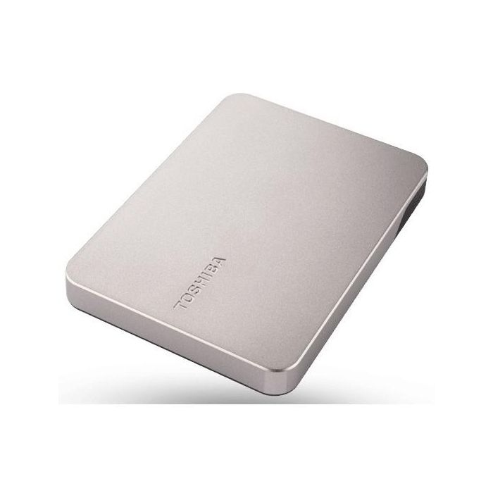 Toshiba Canvio Flex 2TB 2.5" Disco Duro Externo Portátil USB 3.2 para PC/Mac/Móvil Plata