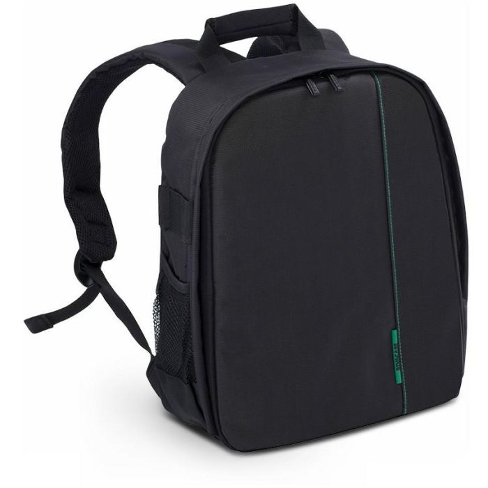 RIVACASE Kamerarucksack Green Mantis 7460 - Mochila para Cámara Verde/Negro con 8 Compartimentos