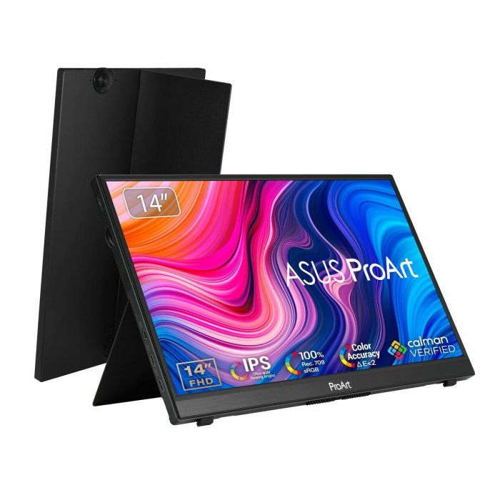 Monitor Portátil Táctil Asus ProArt Display PA148CTV 14"/ Full HD/ Multimedia/ Negro 2 Monitor Portátil Táctil Asus ProArt Display PA148CTV 14"/ Full HD/ Multimedia/ Negro 2