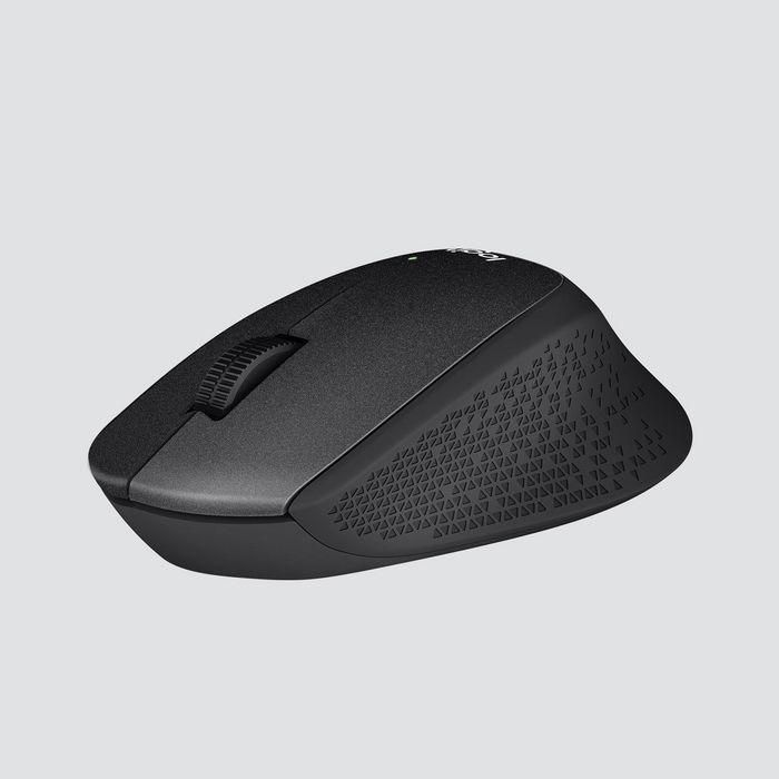 Logitech M330 Silent Plus Ratón Óptico Inalámbrico Silencioso, 1000 dpi, USB 2.4GHz, Ergonómico, 24 Meses Batería, Negro 2