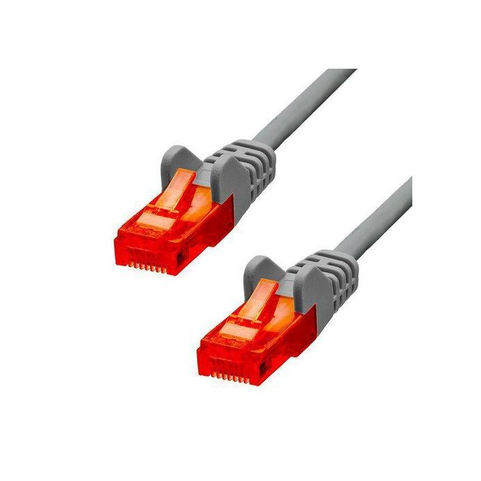 ProXtend Cable Ethernet CAT6 U/UTP CCA PVC Gris 7m, AWG 26, Coste Eficiente, Conectividad Duradera con Alivio de Tensión y Pestillo Seguro 0 ProXtend Cable Ethernet CAT6 U/UTP CCA PVC Gris 7m, AWG 26, Coste Eficiente, Conectividad Duradera con Alivio de Tensión y Pestillo Seguro 0