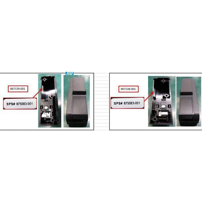 Hewlett Packard Enterprise Standard Ear Bezel Kit para HPE ProLiant DL380 Gen10 Server - Izquierda y Derecha para Montaje en Rack