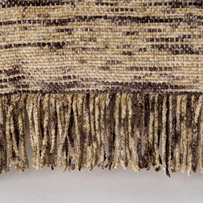 Cojín Beige Algodón/Terciopelo 30 X 50 cm