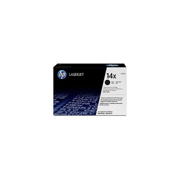 Hp Toner Negro Laserjet Interprise 700Mfp-M725 - Nº14X Hp Toner Negro Laserjet Interprise 700Mfp-M725 - Nº14X