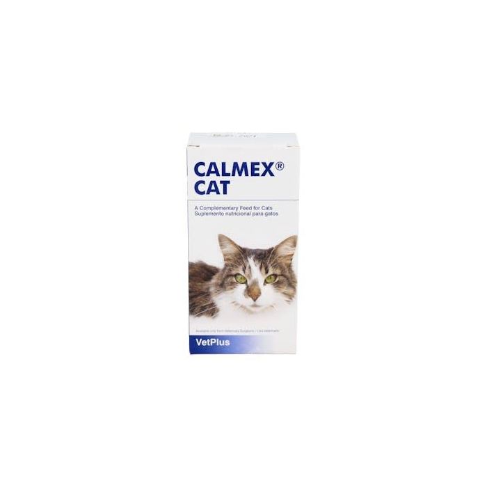Calmex Suplemento Nutricional para Gatos 60 mL - Alivia el Estrés, Miedo y Ansiedad