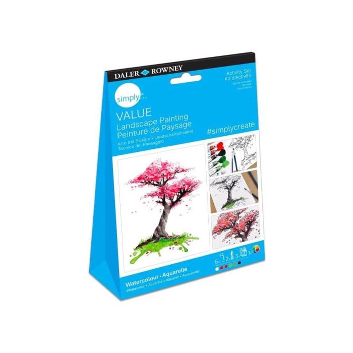 Set de Pintura Acuarela Paisaje Daler Rowney D134950111