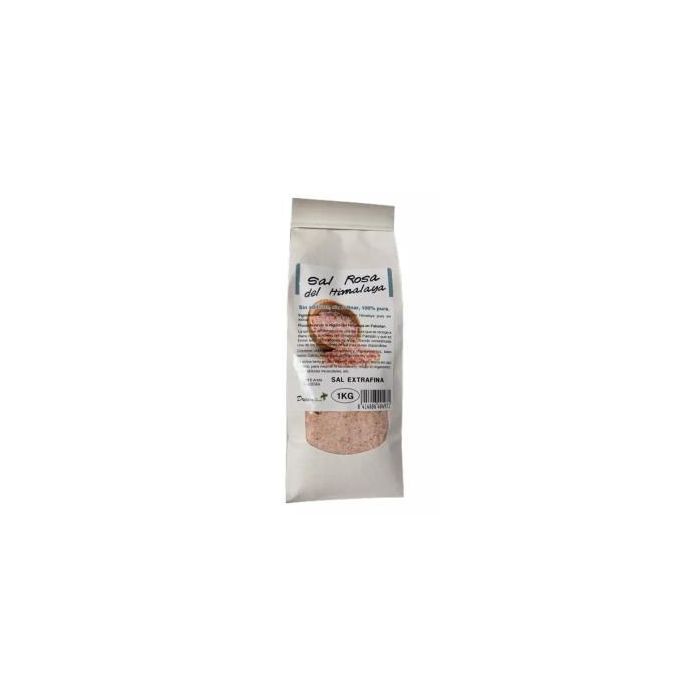 DREAM FOODS Sal Rosa del Himalaya Fina 1Kg Bio 100% Pura Sin Refinar