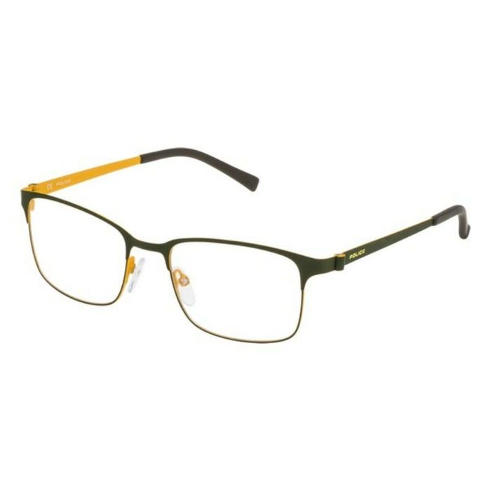 Montura de Gafas Police VK542500L50 Verde Ø 50 mm Infantil Montura de Gafas Police VK542500L50 Verde Ø 50 mm Infantil