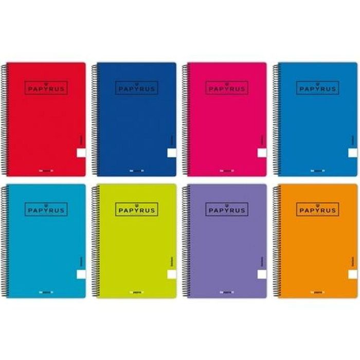 Cuaderno Papyrus Din A4 80 Hojas (5 Unidades) 1