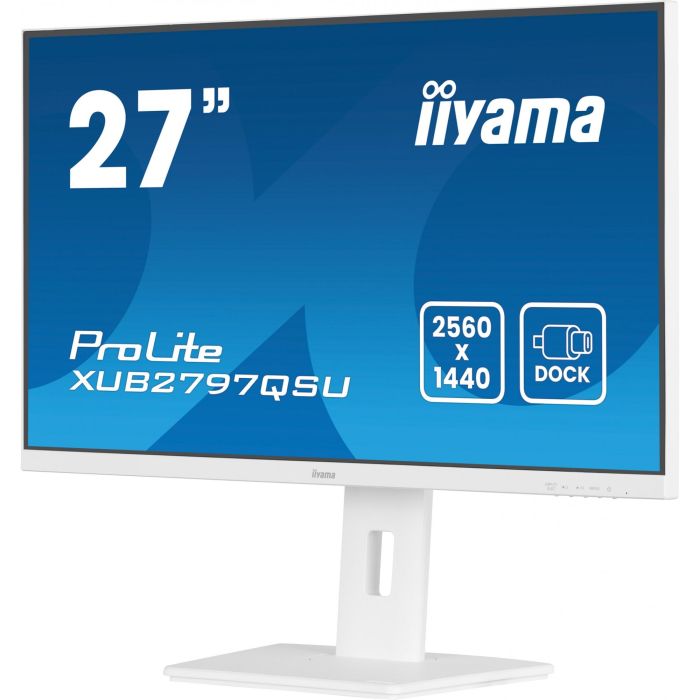 IIYAMA XUB2797QSU-W2 Monitor 27" (68.5cm) Quad HD IPS 1ms 100Hz con HDMI, DisplayPort y 2xUSB Blanco 9 IIYAMA XUB2797QSU-W2 Monitor 27" (68.5cm) Quad HD IPS 1ms 100Hz con HDMI, DisplayPort y 2xUSB Blanco 9