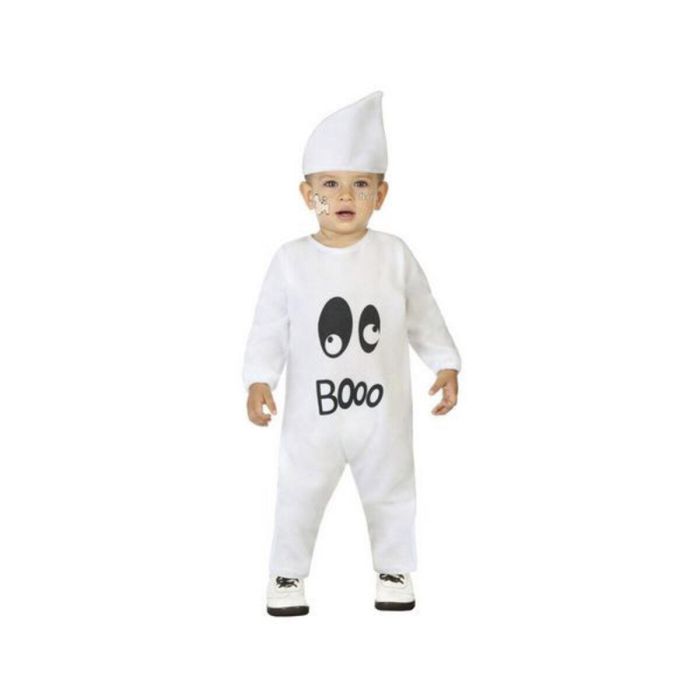 Disfraz para Bebés Blanco (2 Piezas) 0 Disfraz para Bebés Blanco (2 Piezas) 0