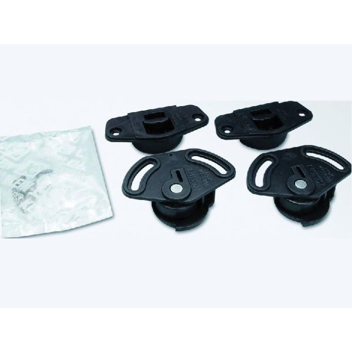 Klein ROLL-42 3144 - Juego de Accesorios para Puertas Correderas de Madera en Armarios y Vestidores, hasta 52 kg