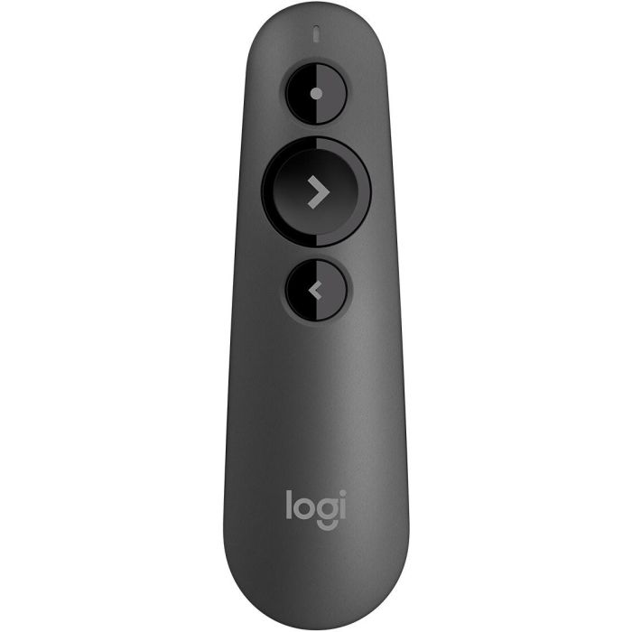 Logitech R500 Mando Presentaciones Láser Inalámbrico Plug & Play para Diapositivas - Alcance 20m, Compatible Software 1