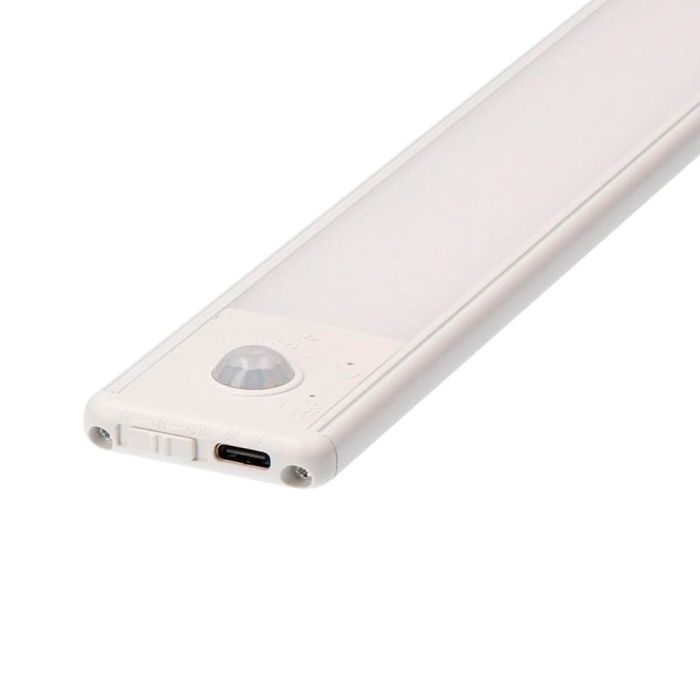 Regleta led regulable y recargable con sensor, magnética, 1,5 W, 3cct, 1500 mah, 14 x 40 x 306 mm 5 Regleta led regulable y recargable con sensor, magnética, 1,5 W, 3cct, 1500 mah, 14 x 40 x 306 mm 5