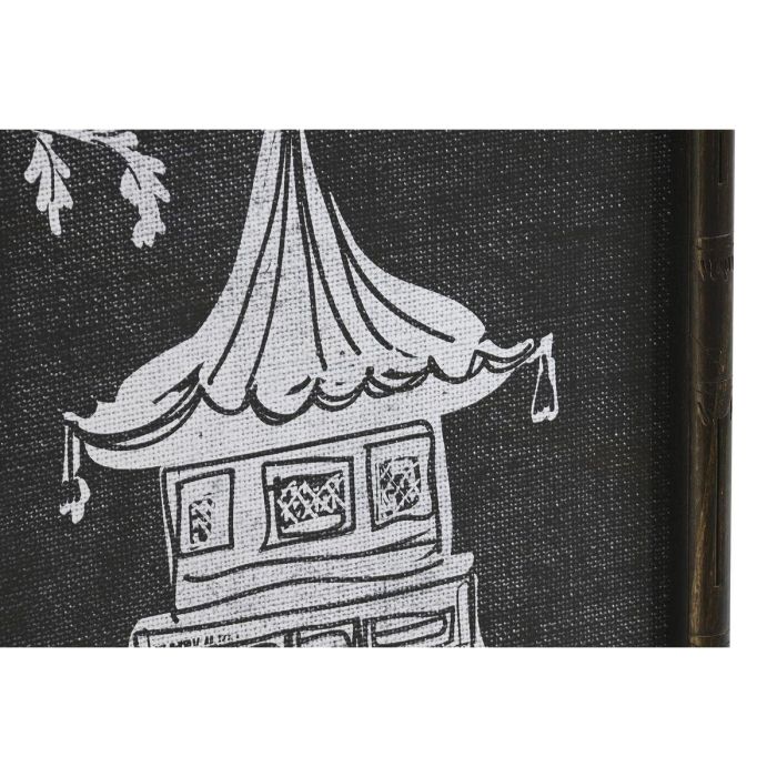 Cuadro Oriental DKD Home Decor Negro Blanco 2.8 x 70 x 50 cm (2 Unidades) 2 Cuadro Oriental DKD Home Decor Negro Blanco 2.8 x 70 x 50 cm (2 Unidades) 2