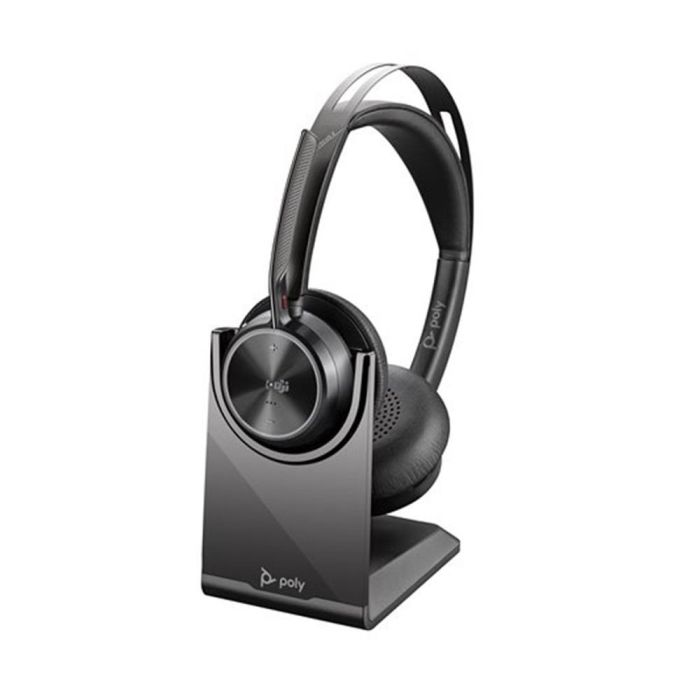 Poly 9T9J6AA Auriculares Inalámbricos Voyager Focus 2 Teams, ANC, Micrófono Acoustic Fence, Bluetooth, Negro. Adaptador USB-C/A + Soporte Carga. 1 Poly 9T9J6AA Auriculares Inalámbricos Voyager Focus 2 Teams, ANC, Micrófono Acoustic Fence, Bluetooth, Negro. Adaptador USB-C/A + Soporte Carga. 1