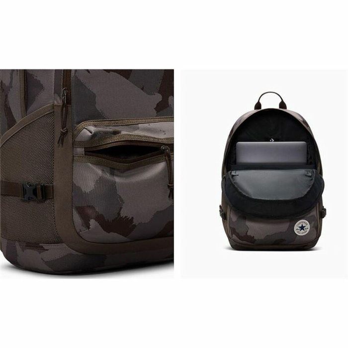 Mochila Casual Converse Straight Edge Verde militar Camuflaje 2 Mochila Casual Converse Straight Edge Verde militar Camuflaje 2