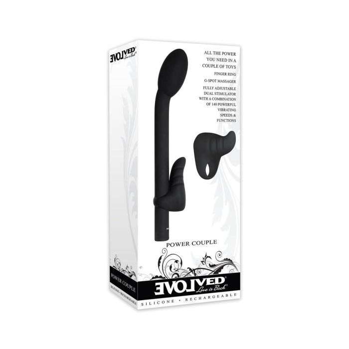 Vibrador Punto G Evolved Negro 3