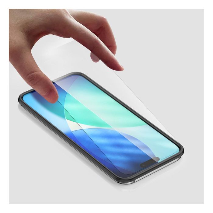 4smarts Second Glass Protector Pantalla para iPhone 17 Air Transparente Vidrio Templado Dureza 9H 2