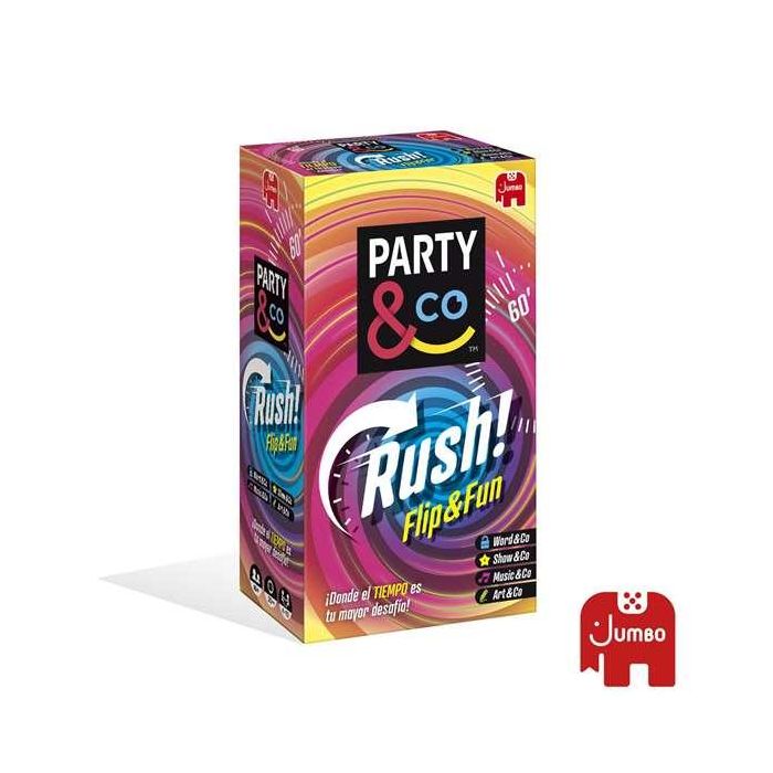 Juego party & co. rush. donde el tiempo es tu mayor desafio. transforma cada partida en una carrera contrarreloj. 12x21x7 cm 5 Juego party & co. rush. donde el tiempo es tu mayor desafio. transforma cada partida en una carrera contrarreloj. 12x21x7 cm 5