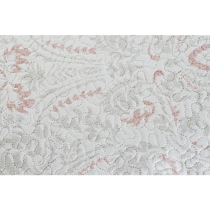 Colcha Romantico DKD Home Decor Beige Marron 270 x 1 x 270 cm 5