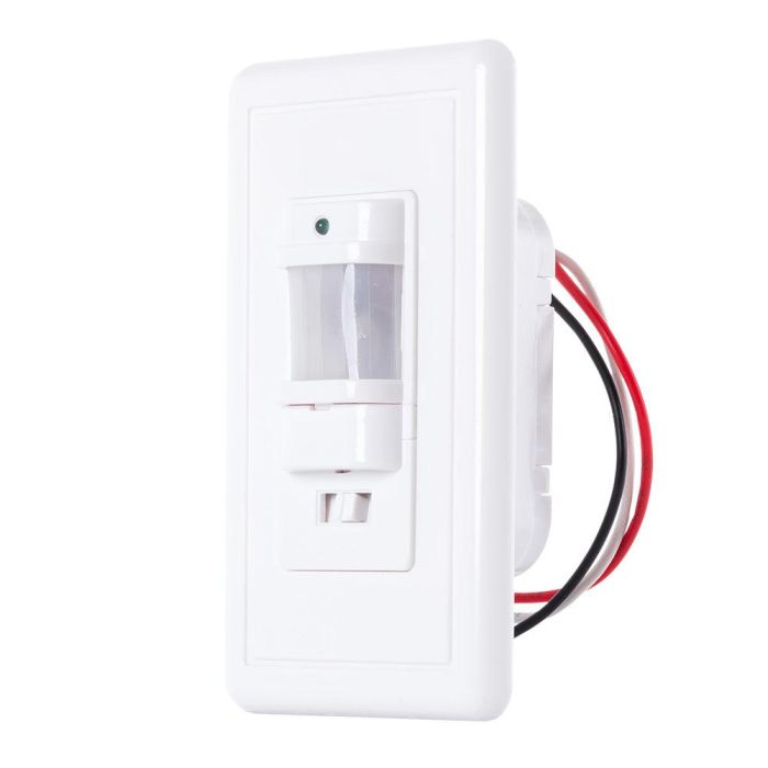 Sensor de Movimiento Empotrar 160º Infrarrojos 600W Incandescencia / 200W LED 220-240V, Ajustable 10s-7min y Alcance 9m 1 Sensor de Movimiento Empotrar 160º Infrarrojos 600W Incandescencia / 200W LED 220-240V, Ajustable 10s-7min y Alcance 9m 1