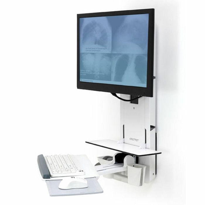Soporte de Pared Ergotron 61-080-062 Blanco 1 Soporte de Pared Ergotron 61-080-062 Blanco 1