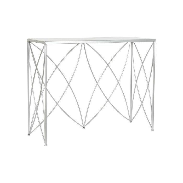 Consola Chic DKD Home Decor Plateado Blanco 33 x 78 x 100 cm