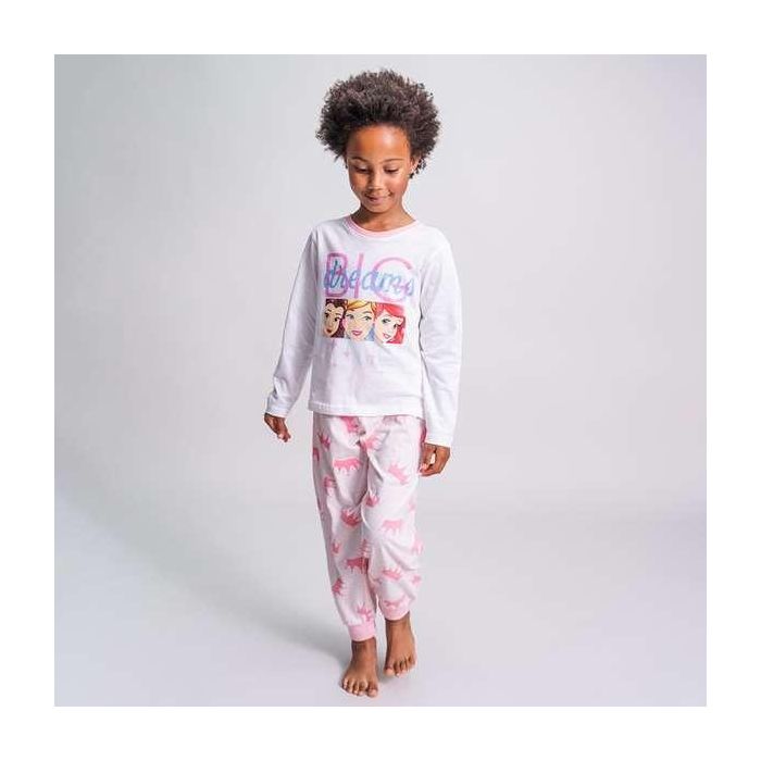 Pijama Infantil Disney Princess Blanco 3 Años 3 Pijama Infantil Disney Princess Blanco 3 Años 3